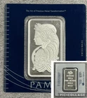 PAMP Suisse - Lady Fortuna - 100 gram .999 Fine Silver Bar - Sealed
