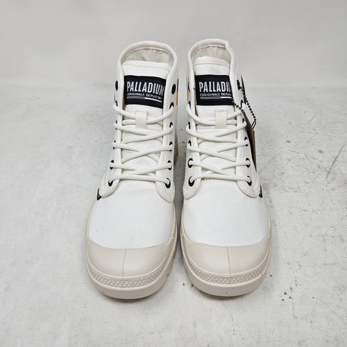 Palladium Pampa Hi HTG Supply Star White High Tops / 77356-116-M / Women's 8.5 - Picture 4 of 6