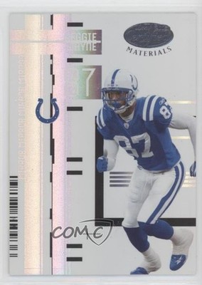 2005 Leaf Certified Materials Mirror White 144/150 Reggie Wayne #54 0z0n