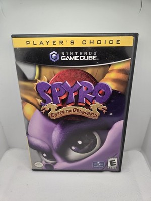 Spyro Enter The Dragon Fly Nintendo Gamecube Game Players Choice CIB TESTED