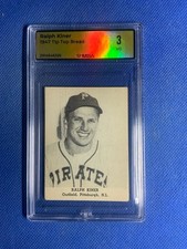 1947 Tip Top Bread Ralph Kiner MBA 3*** Super Rare**