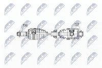NTY Antriebswelle NPW-HD-058 FüR Honda Accord 8 Tourer CW CU CU2 CW2