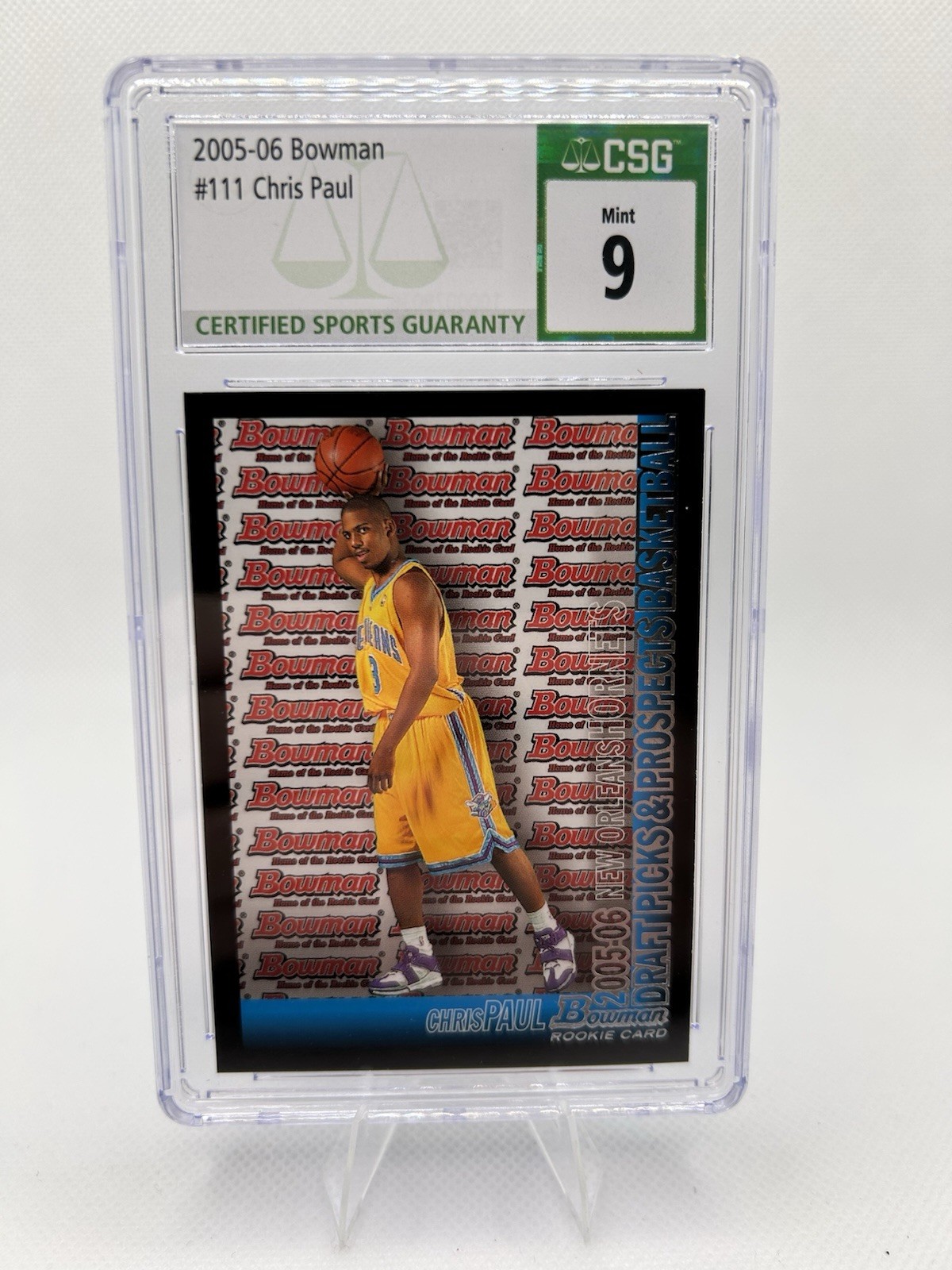 2005-06 Bowman Draft Picks & Prospects - Chris Paul #111 Chrome (RC)