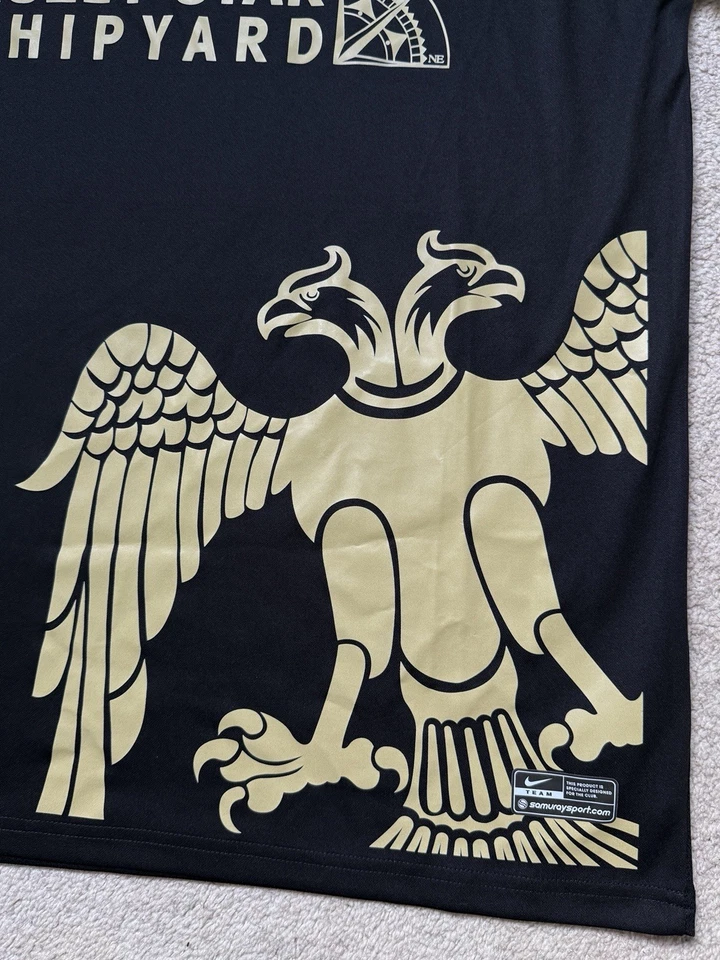 Nike Corum FK Football Shirt Fourth Jersey 2024/25 Black Gold BNWT Men's XL - Image 3 of 4