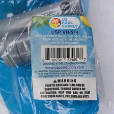US Pool Supply Flexible Weighted Swimming Pool Vacuum Head Bottom Brushes