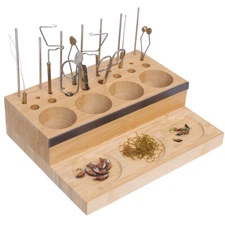 Kylebooker Fly Tying Fishing Kit Tool Organizer