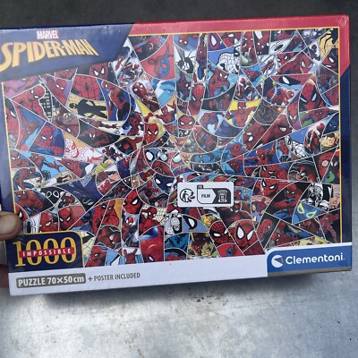 Clementoni ''Impossible Marvel Spider-Man'' 1000-teiliges Puzzle versiegelt (Stoy