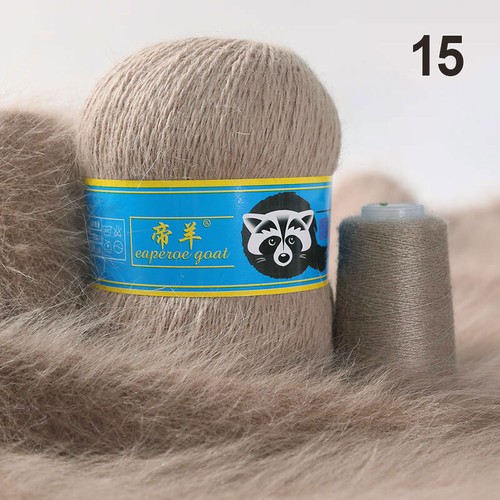 50g+20g Soft Plüsch Nerz Kaschmir Garn Stricken Häkeln Pullover Schal Wollgarne - Picture 27 of 51