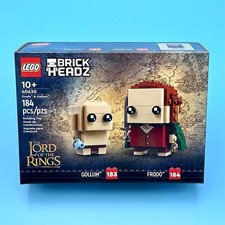 LEGO BrickHeadz The Lord of the Rings: Frodo & Gollum (40630) SEALED 184 pcs