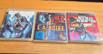 PS3 Spiele: Bad Company Battlefield,  Ratchet Lank und Mass Effect 2