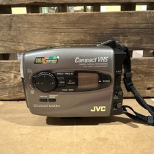 JVC GR-AX1010 VHS-C Video Camera Adapter Battery Remote Read