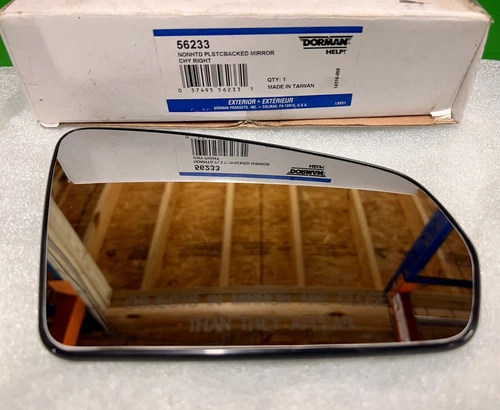 56233 Dorman NEW Mirror Glass Passenger R Side Chrysler Sebring *FREE SHIPPING**