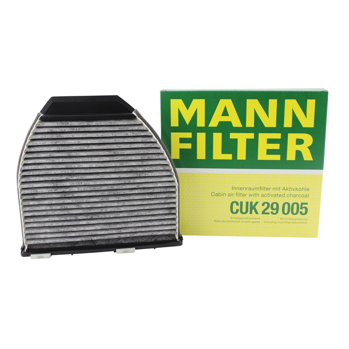 OEM Mann CUK 29 005 Cabin Air Filter Carbon For Mercedes OEM Mann CUK 29 005 Cabin Air Filter Carbon For Mercedes