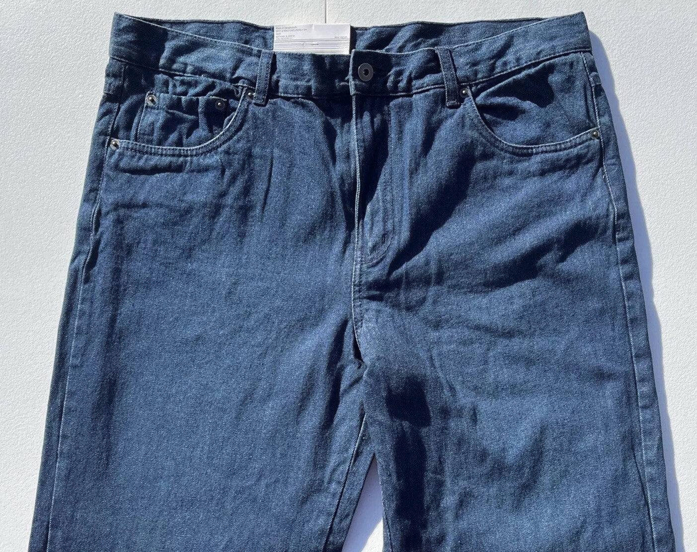 Adventuridge Flannel Lined Blue Comfortable Warm Jeans Men's Sz 40W X 32L (EUC) image 2