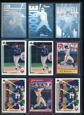 Lote (11) Jeff Bagwell 1991 cubierta superior #755 R/2 1-R/4 TM61 96t 702 (FD66) SWSW6