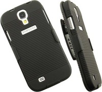Black Rubberized Hard Case + Belt Clip Holster Stand For Galaxy S4 S Iv Phone on sale Black Rubberized Hard Case + Belt Clip Holster Stand For Galaxy S4 S Iv Phone on sale