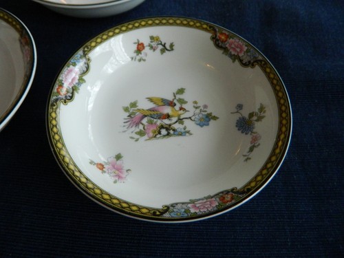 Noritake China Circa 1921 "Pheasant" (3) 5 1/4" Fruit Bowls 4-4 - Picture 2 of 7