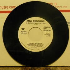 PROMO! Thelma Houston – (I Guess) It Must Be Love / Same, 45 RPM, NM