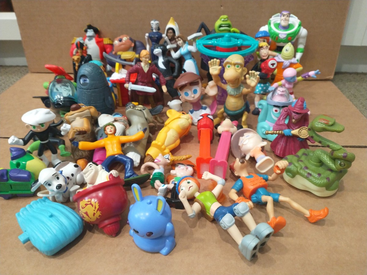 43 Piece Lot of Disney/McDonalds/Burger King Happy Meal Toys | eBay