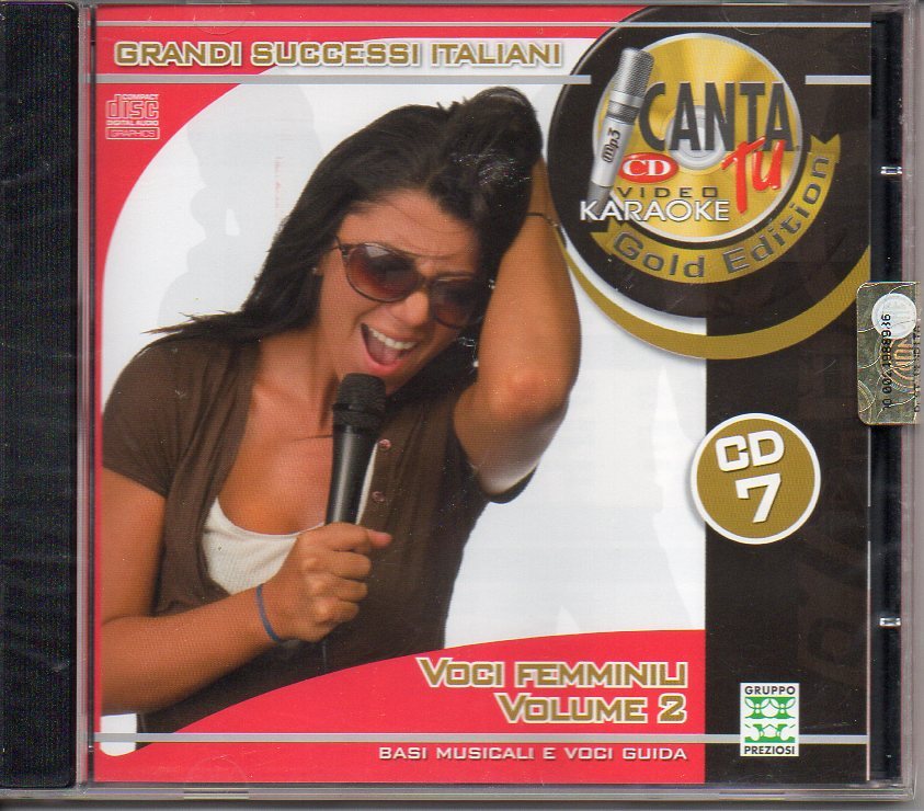 Canta TU Karaoke:VOCI FEMMINILI VOLUME 2 - Basi musicali e voci guida CD7