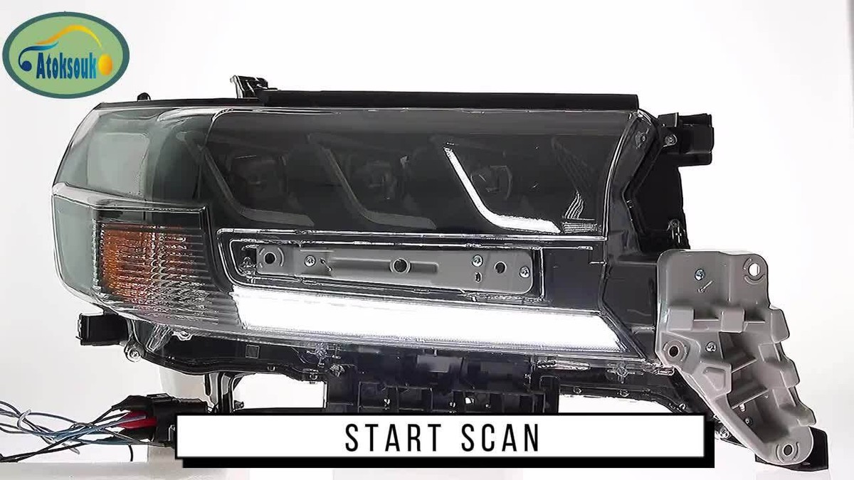 LED Headlights For Toyota Land Cruiser 2016-2021 LED DRL Dynamic
