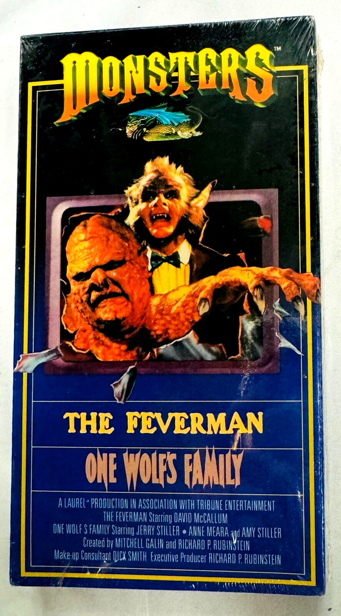 Monsters: The Feverman/One Wolfs Family (VHS)- Horror Anthology