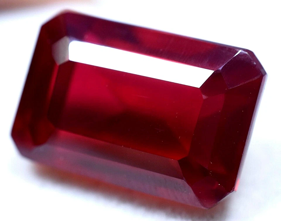 Natural 33.40 Ct Huge Blood Red Ruby Mozambique GGL Certified Loose Gemstone - Image 3 of 4