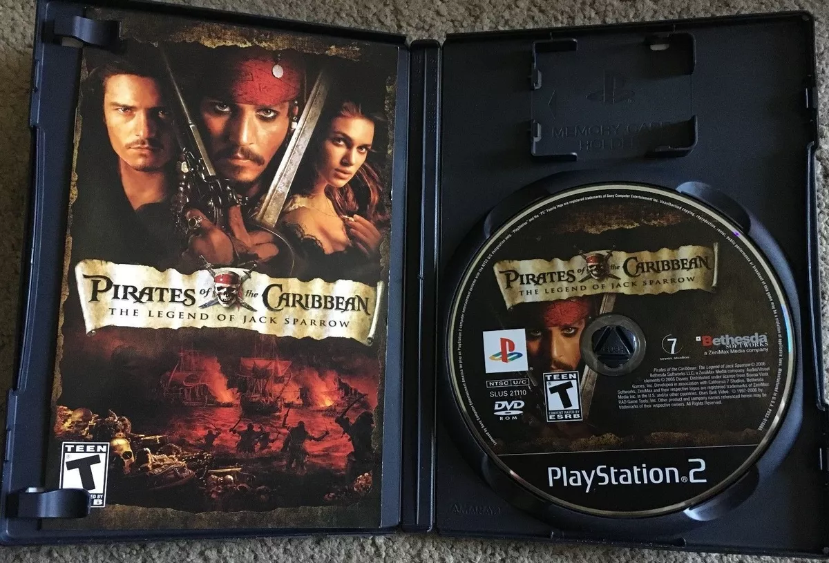  Pirates of the Caribbean The Legend of Jack Sparrow -  PlayStation 2 : Video Games