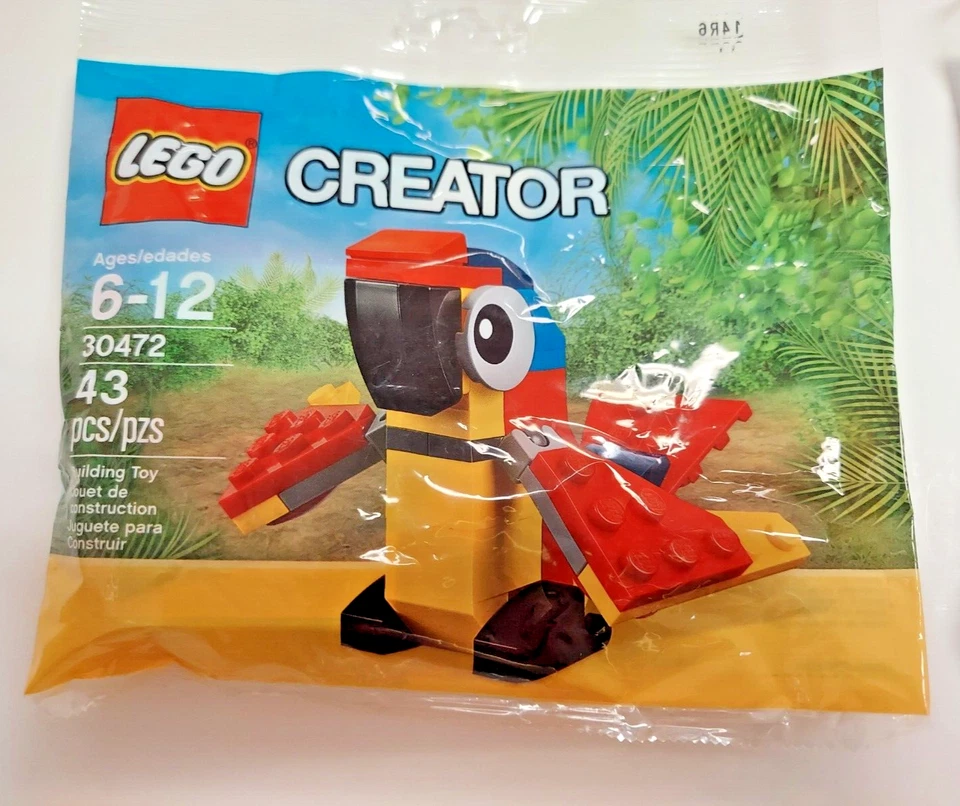 New Lego Polybag Lot Batman Batwing / Disney Rapunzel / Parrot / FIre Helicopter - Image 2 of 4