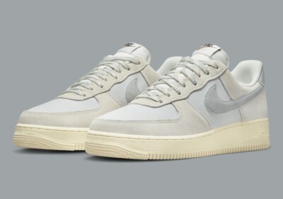 NEW Air Force 1 '07 LV8 Men's Size 12 Sail/LT Smoke Grey-Photon Dust DO9801-100