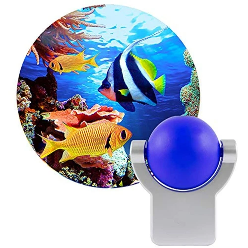 Projectables 11296 Tropical Fish LED Plug-In Night Light Projector