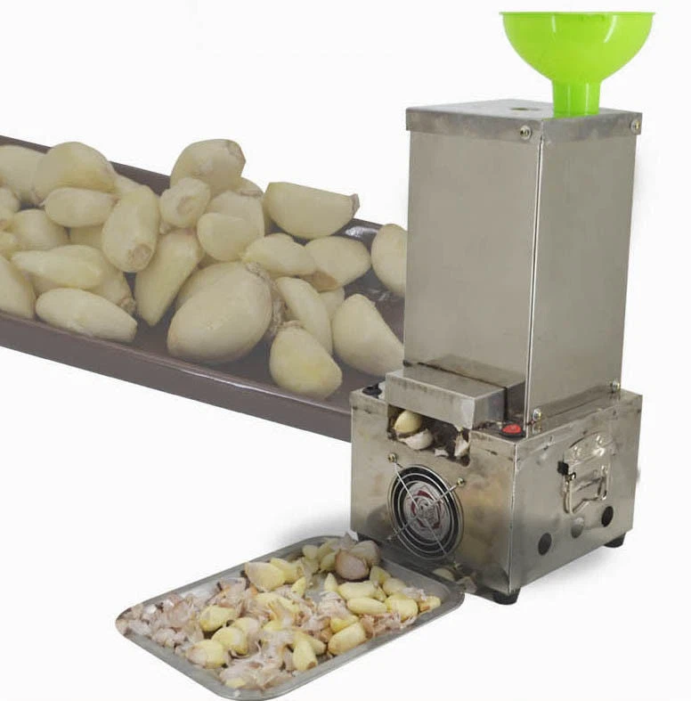 New 220V 40kg/h Commercial Garlic Peeling Machine Electric Garlic Peeler