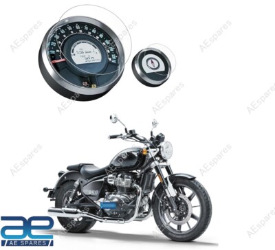 Dashboard Screen Protector Ultra Clear For Royal Enfield Super Meteor 650cc @RE