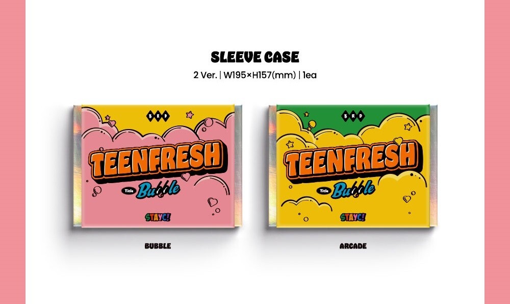 STAYC CD まとめ STAYC 3rd Mini Album [TEENFRESH] ARCADE CD+Book+P.Card+
