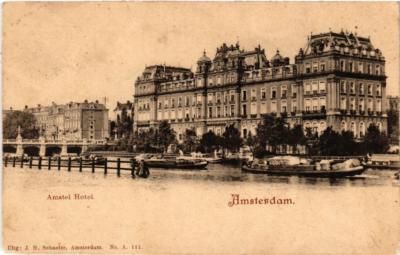 CPA AK AMSTERDAM Amstel Hotel. NETHERLANDS (625007)
