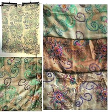 Ladies Bohemian Printed 30" X 68" Scarf / Wrap Choice of 3 Colors Cotton Blend