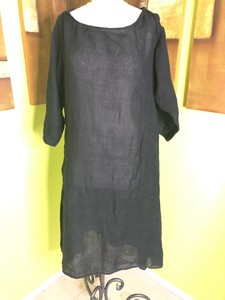 luna luz linen dress