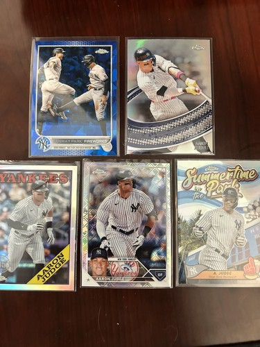 Aaron Judge - New York Yankees - Baseball Card Lot (5)