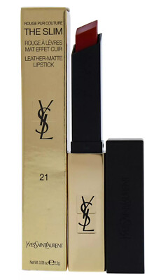 Yves Saint Laurent Rouge Pur Couture The Slim Matte Lipstick, 0.08oz/2.2g