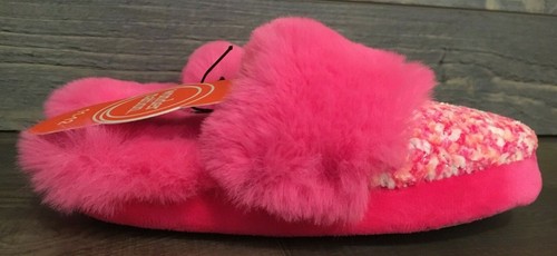 Pantofole FUZZY rosa Wonder Nation per bambina nuove con etichetta taglia 11/12 - Foto 7 di 8
