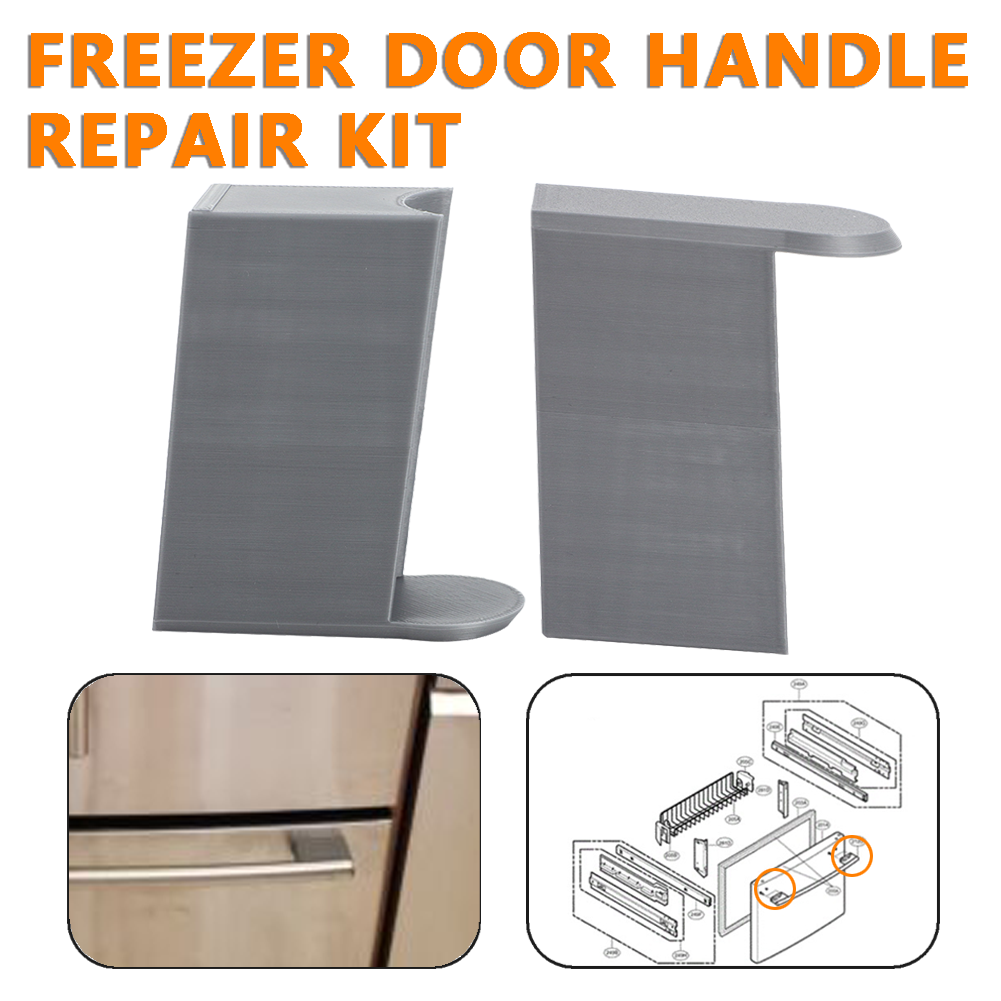 2PCS Freezer Door Handle Repair Kit 3651JA2268A For LG LRFD25850ST