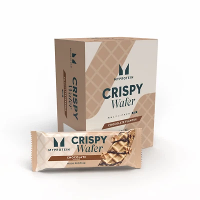 My Protein Chocolate Crispy Wafer Flavour Filling Whey & Milk Bar Pack 10 x 42g