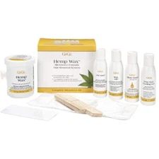 GiGi Wax Microwave Kit - All Purpose/Brazilian/ Creme/ Strip Free/ Hemp - Pick 1
