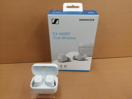Sennheiser CX 400BT True Wireless Earbuds Bluetooth In-Ear Headphones White - Afbeelding 1 van 12