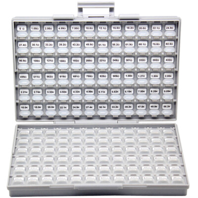 0805 Size 96 Values 100pc/value Resistor+48 Value 50pc/Value Capacitor Combo Kit