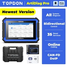 TOPDON ArtiDiag PRO ECU Coding Car Diagnostic OBD2 Scanner Bidirectional Control