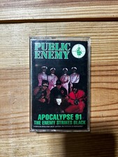 PUBLIC ENEMY Apocalypse 91... The Enemy Strikes Back Cassette Tape