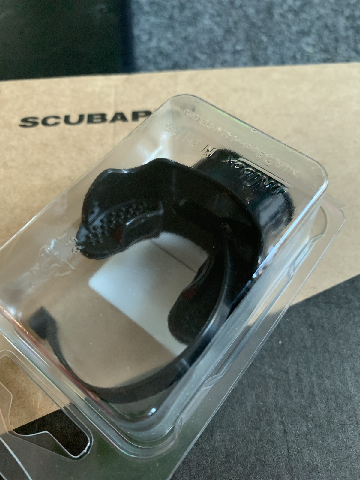 Scubapro Super Comfort Regulator Mouthpiece Black With QuickClip eBay