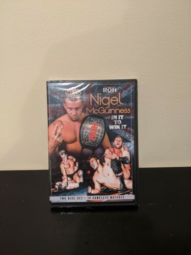 ROH Nigel McGuinness: In It To Win It DVD SEALED 2 Disc Set WWE TNA AEW NXT - Zdjęcie 1 z 2