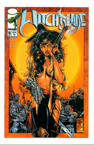 WITCHBLADE Vol.1 #9(9/96)PIRATE WITCHBLADE VARIANT BY TONY DANIEL(CGC IT)9.8(RAW